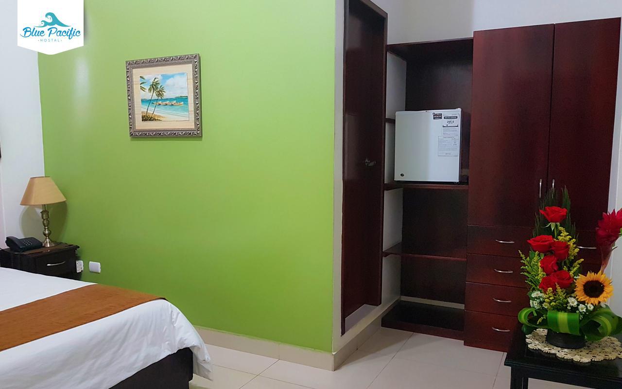 Hostal Blue Pacific Manta Zewnętrze zdjęcie