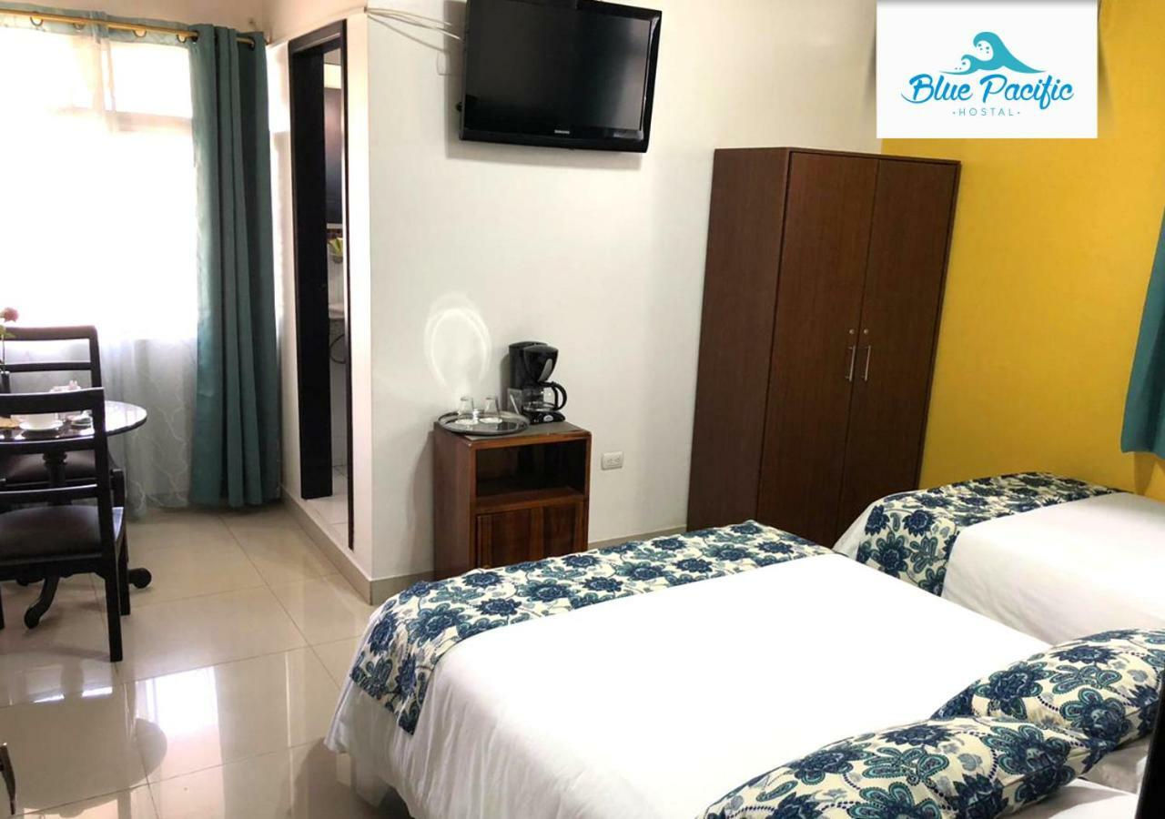 Hostal Blue Pacific Manta Zewnętrze zdjęcie