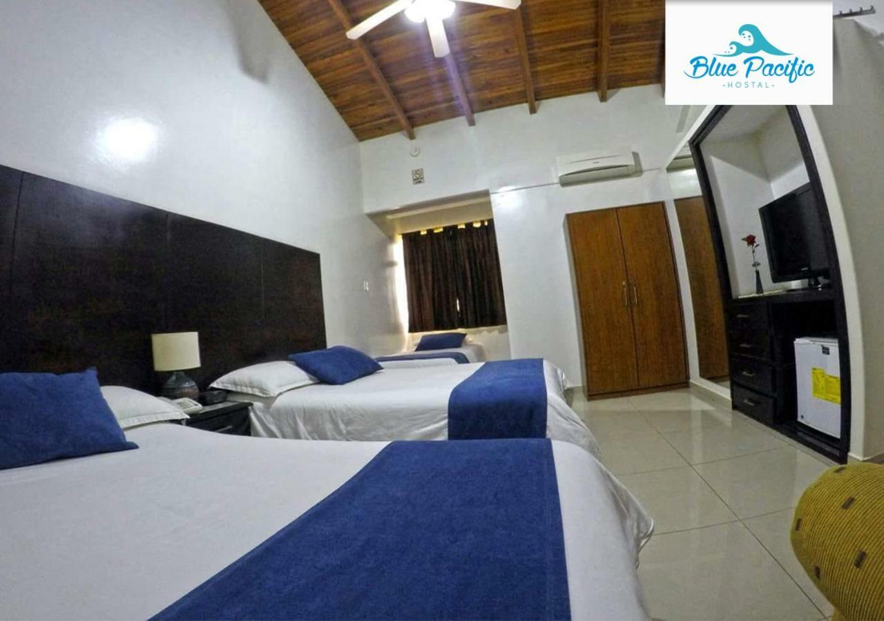 Hostal Blue Pacific Manta Zewnętrze zdjęcie
